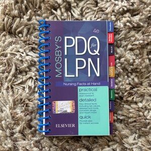 Elsevier Mosby's PDQ for LPN Nursing STUDY Reference